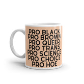 Pro Hoe (Black Text) Mug